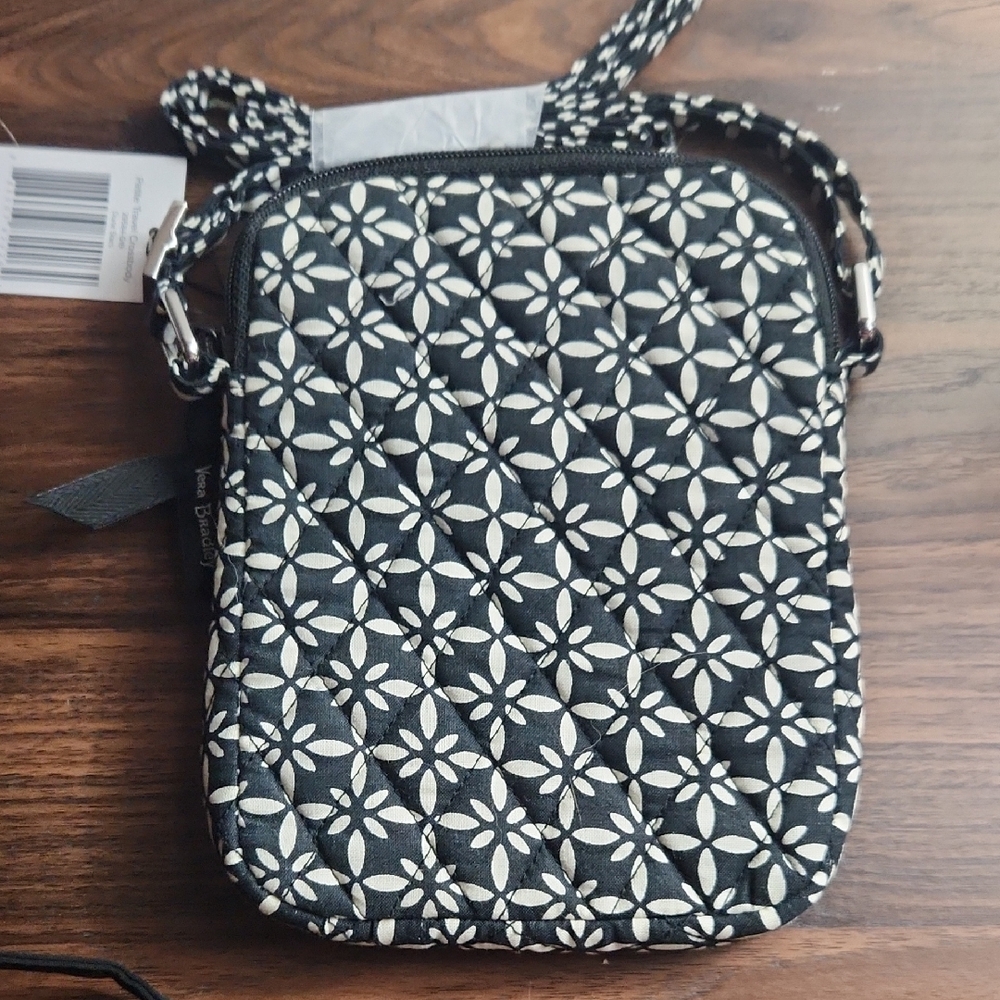 Vera Bradley Petite Travel Crossbody Dune Stars